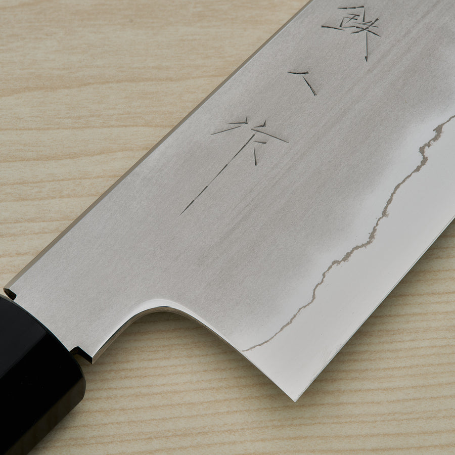 Tetsujin Silver #3 Kasumi Gyuto 210mm Lacewood Handle