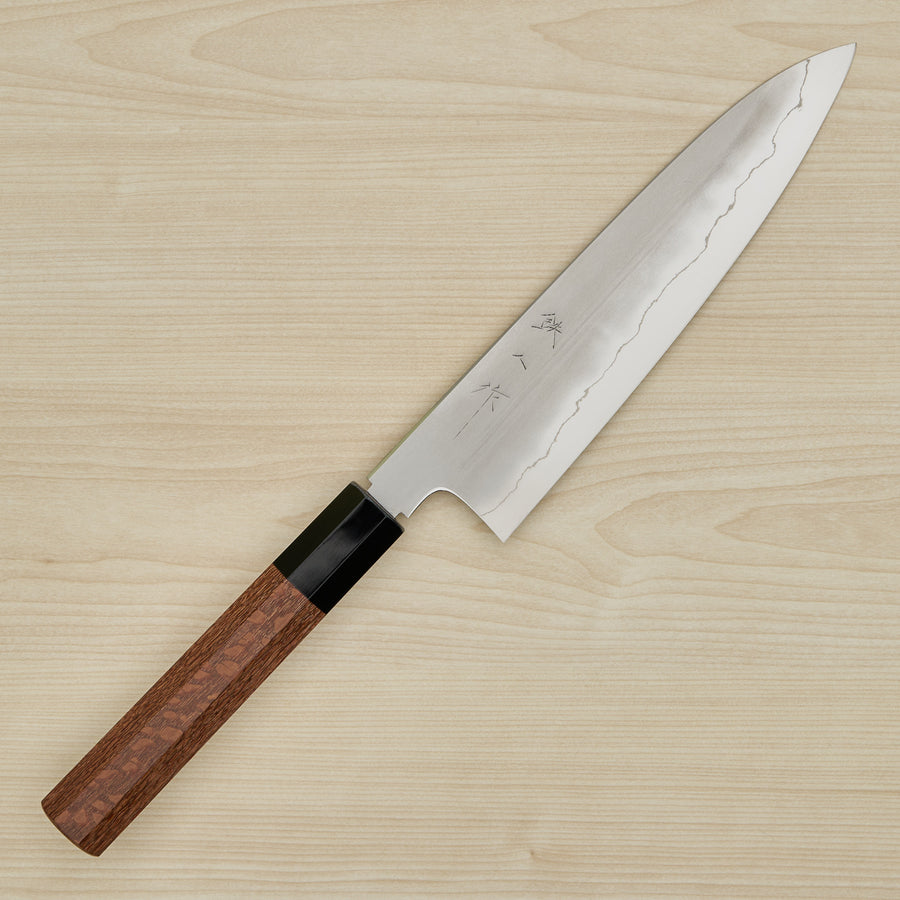 Tetsujin Silver #3 Kasumi Gyuto 210mm Lacewood Handle