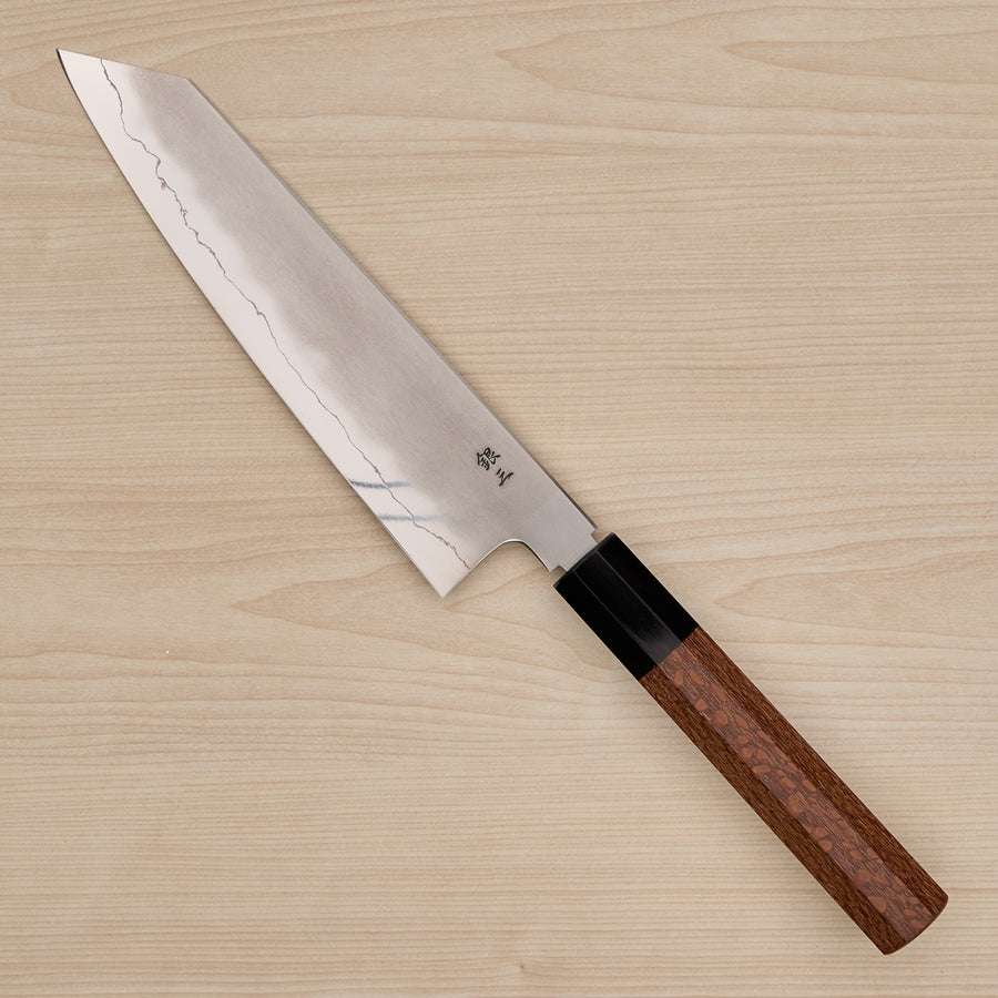 Tetsujin Silver #3 Kasumi Kiritsuke Gyuto 210mm Lacewood Handle