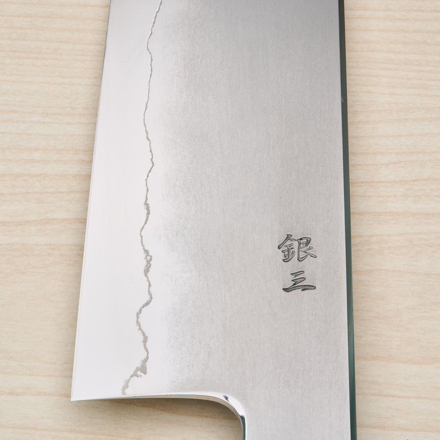 Tetsujin Silver #3 Kasumi Gyuto 210mm Yakusugi Cedar Handle