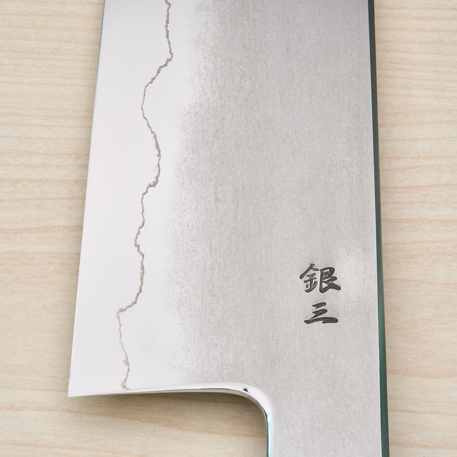 Tetsujin Silver #3 Kasumi Gyuto 240mm Yakusugi Cedar Handle