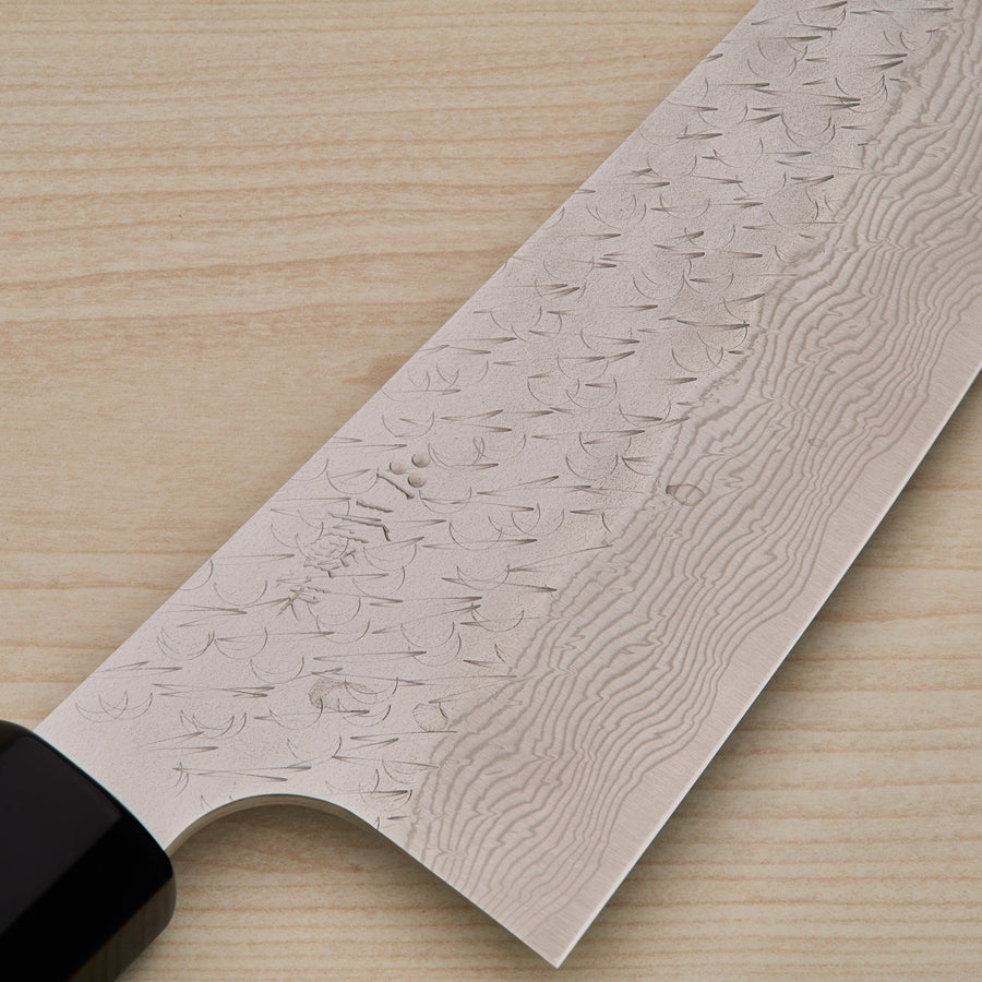 Nigara SG STRIX Santoku 180mm Ebony Handle