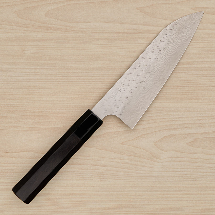 Nigara SG STRIX Santoku 180mm Ebony Handle