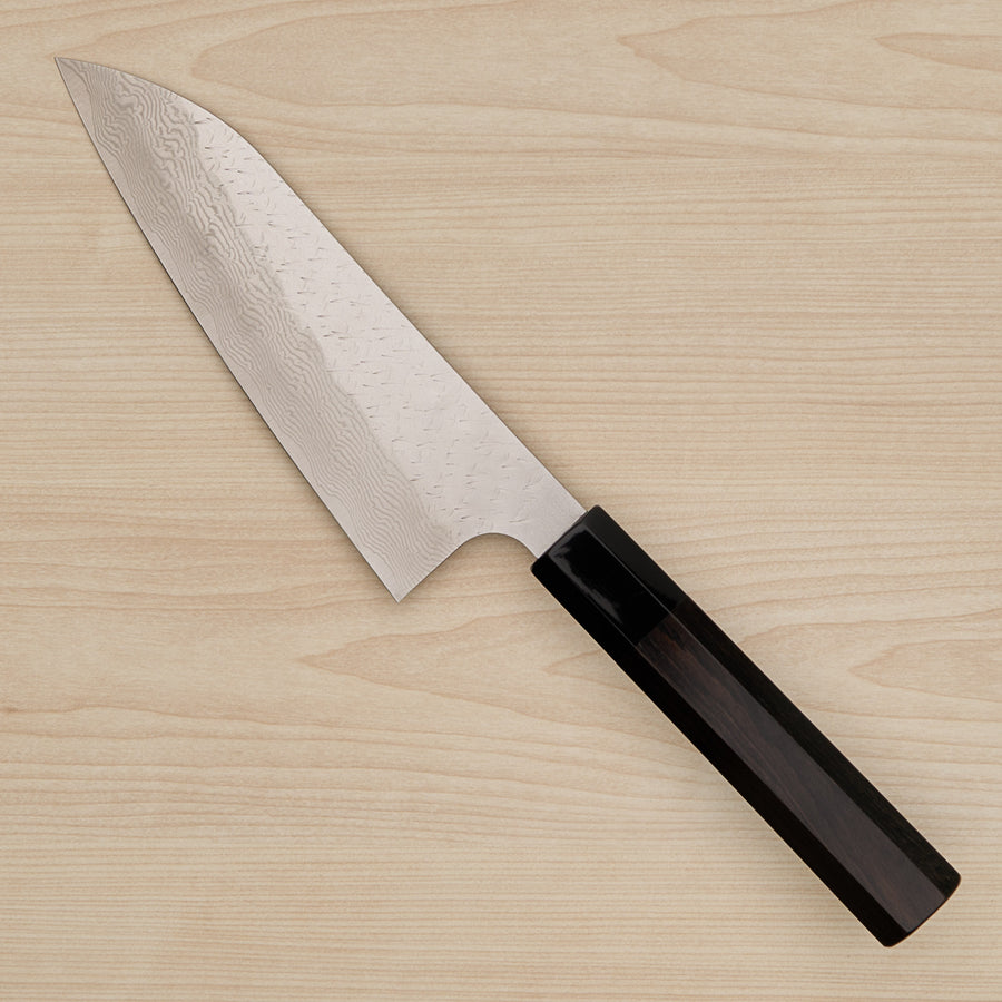 Nigara SG STRIX Santoku 180mm Ebony Handle