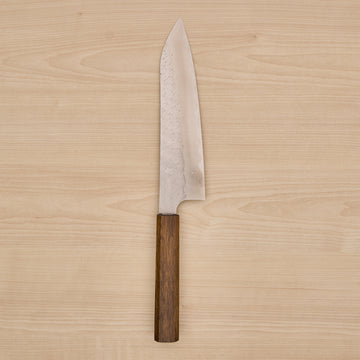 Nigara SG STRIX Gyuto 210mm Mono Oak Handle Dark