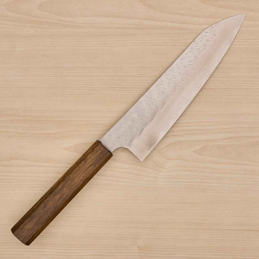 Nigara SG STRIX Gyuto 210mm Mono Oak Handle Dark