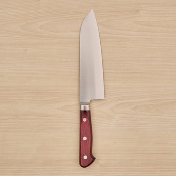 Hitohira TP Santoku 170mm Wine Pakka Handle