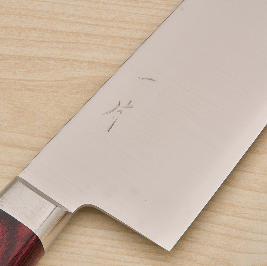 Hitohira TP Santoku 170mm Wine Pakka Handle