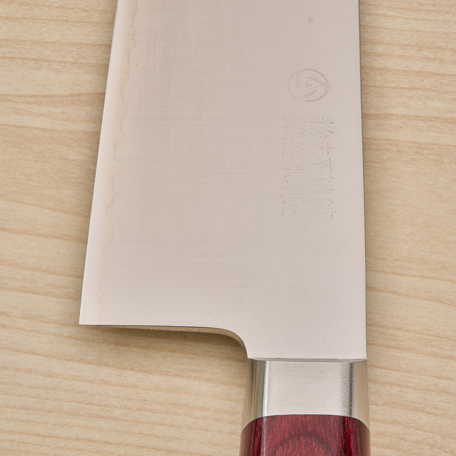 Hitohira TP Gyuto 210mm Wine Pakka Handle