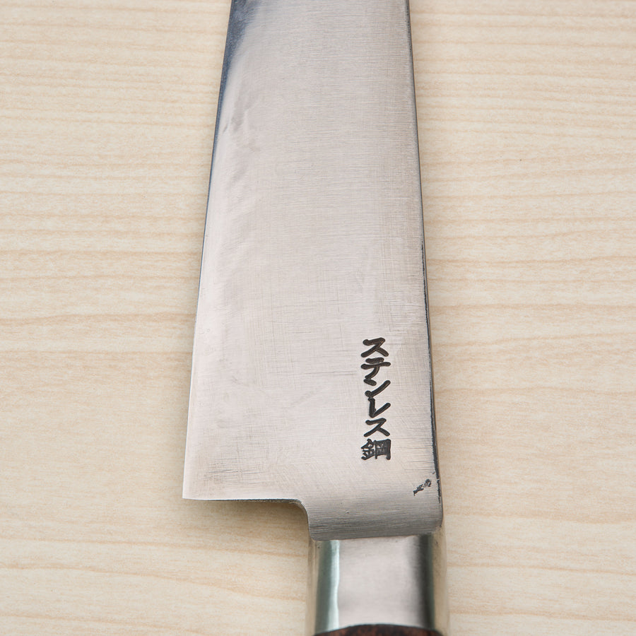 Kogetsu Mandai Stainless Petty 150mm Imitation Mahogany Handle