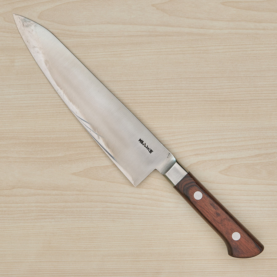 Kogetsu Mandai Stainless Gyuto 210mm Imitation Mahogany Handle