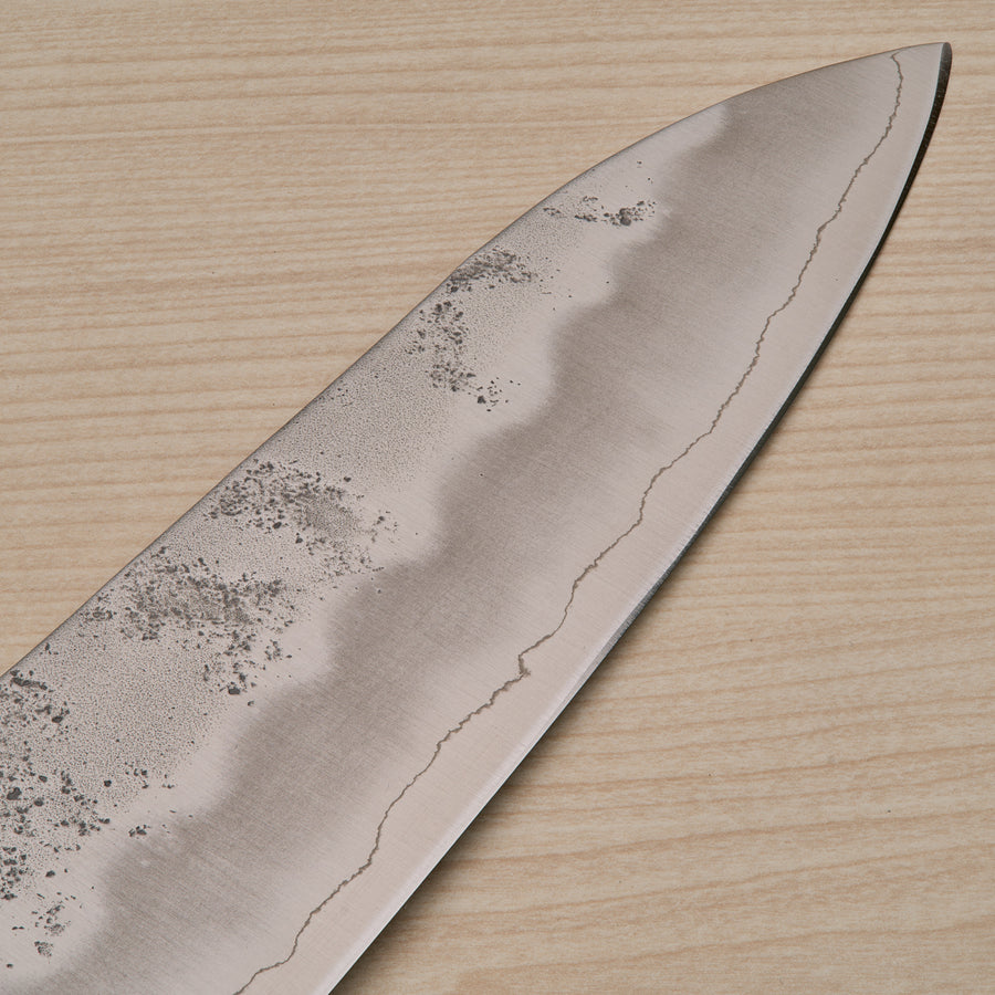 Hitohira Futana S3 Nashiji Gyuto 210mm Cherry Wood Handle