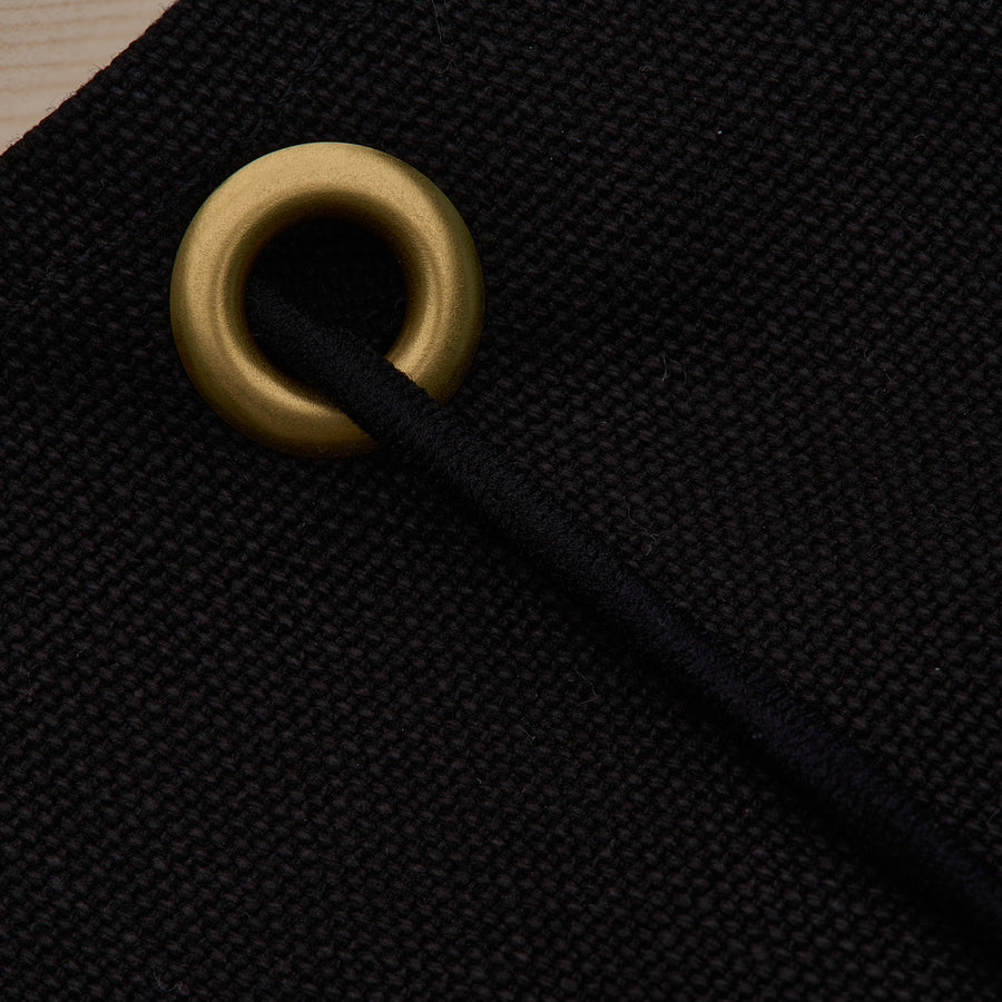 Hi-Condition Hanpu Canvas 6 Pockets Knife Roll Black