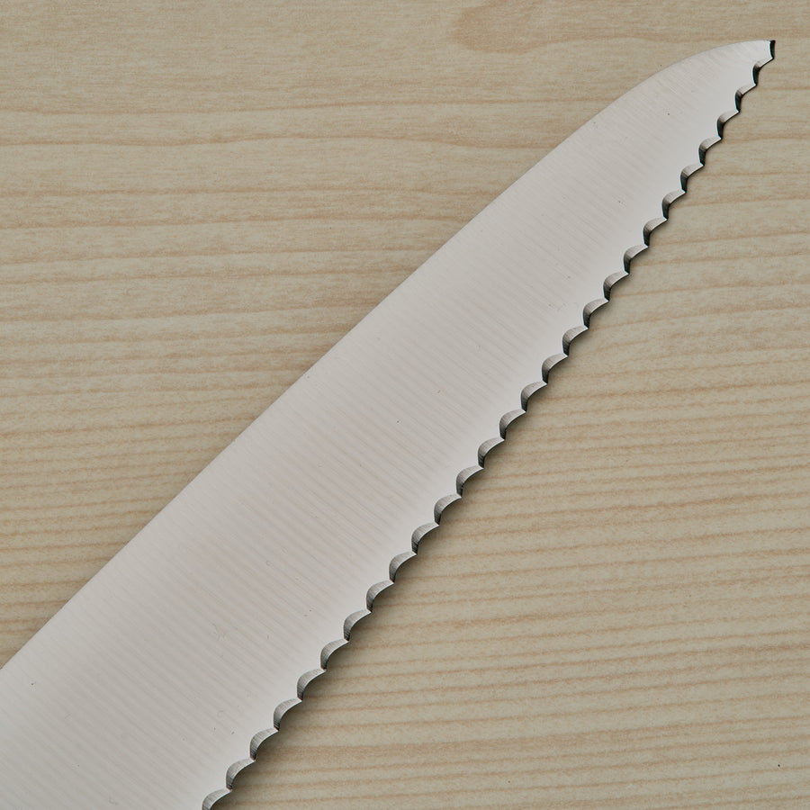 Tsubaya Bread Knife 210mm Pakka Handle