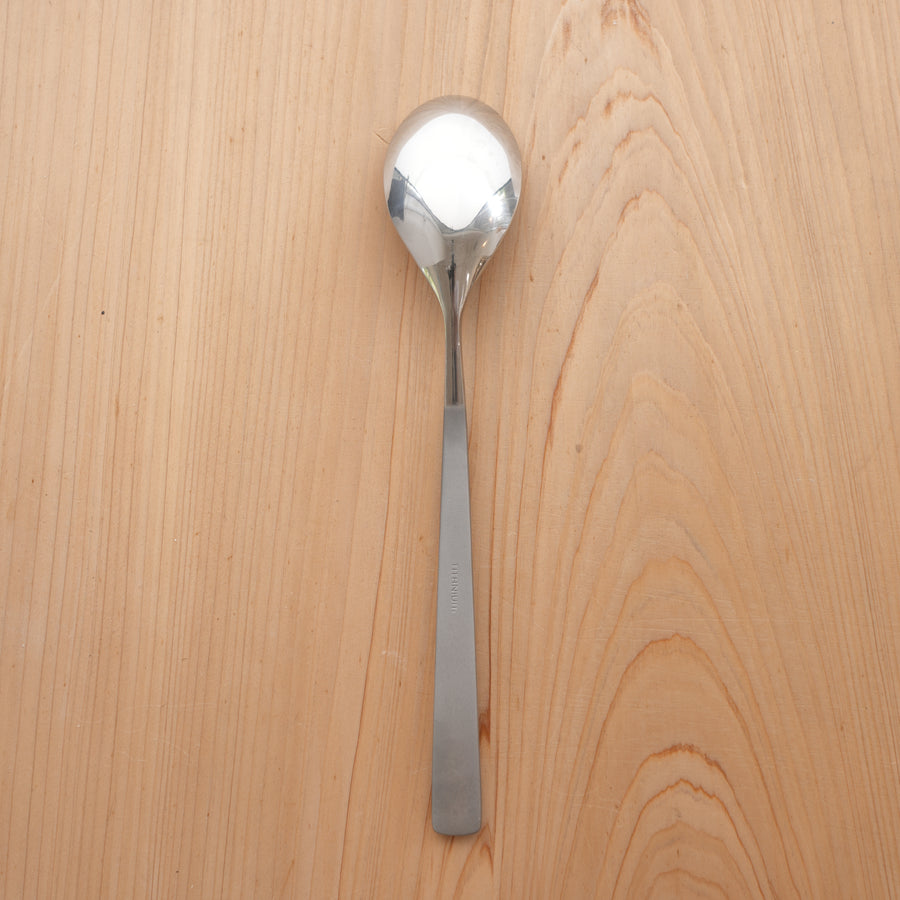 Titanium Rocher Spoon, matte finish (TITANION BY BYRON)