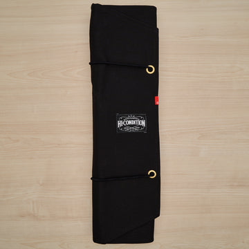 Hi-Condition Hanpu Canvas 9 Pockets Knife Roll Black