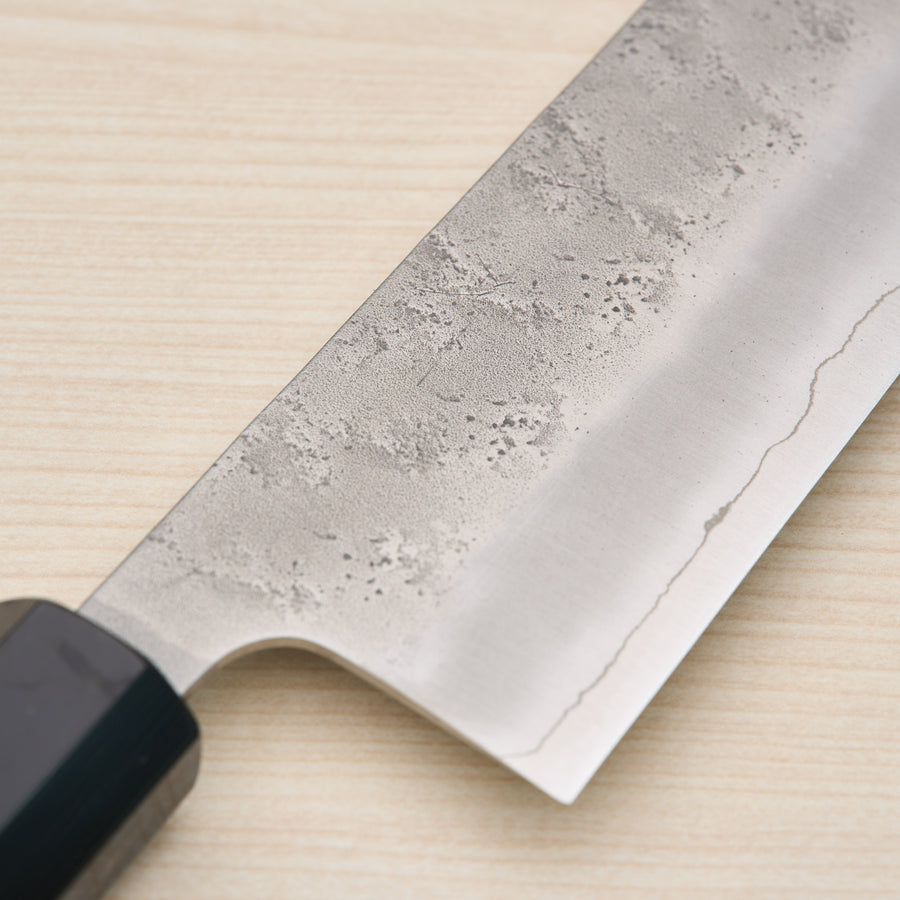 Hitohira Futana S3 Nashiji Gyuto 240mm Ebony Handle