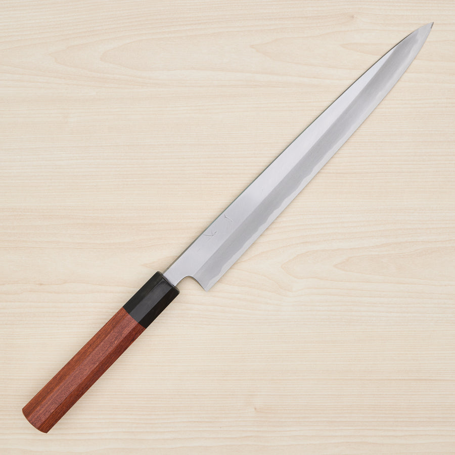 Hitohira Tanaka Mosuke White #2 Yanagiba 270mm Taihei Quince Handle