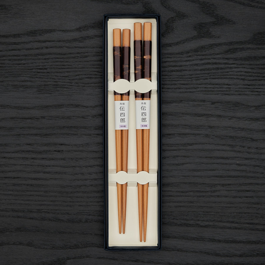 Sakura Tree Bark Chopstick Set (2 Pairs)