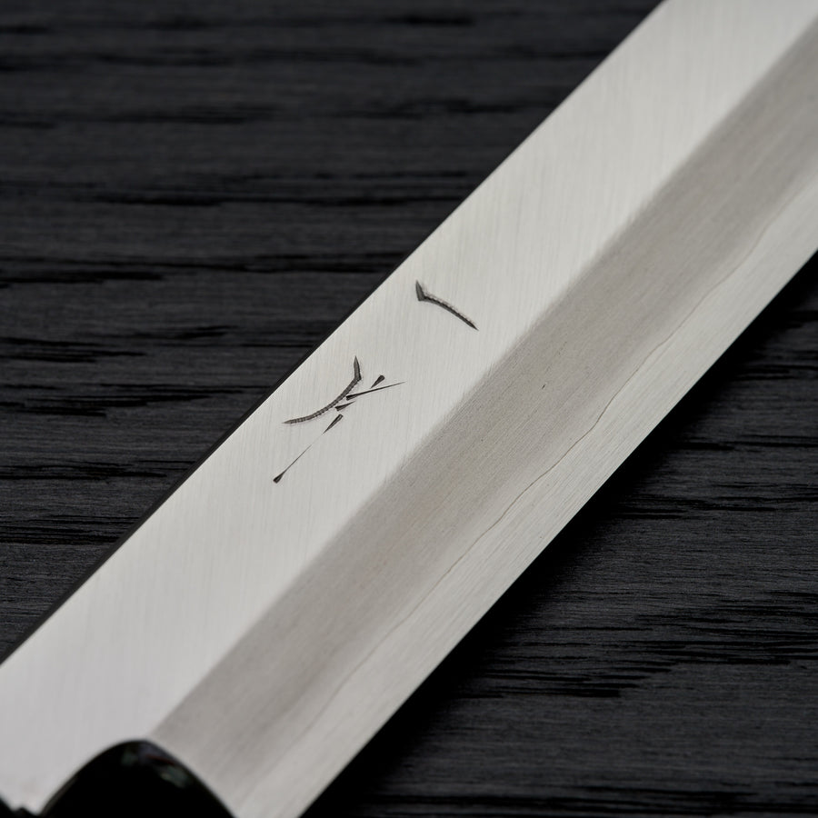 Hitohira Kikuchiyo Mosuke Silver #3 Sakimaru Takobiki 270mm Ho Wood Handle
