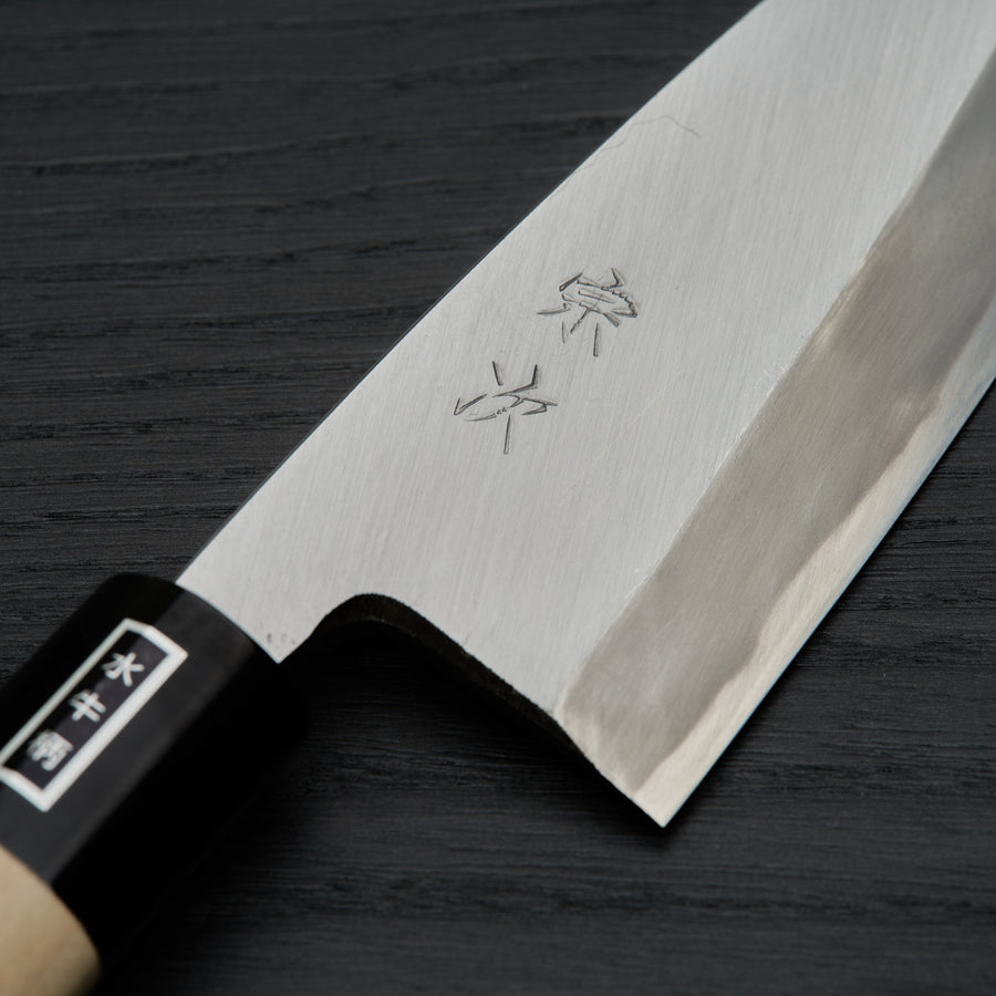 Morihei Munetsugu White #2 Deba 150mm Ho Wood Handle (Fine Finish)