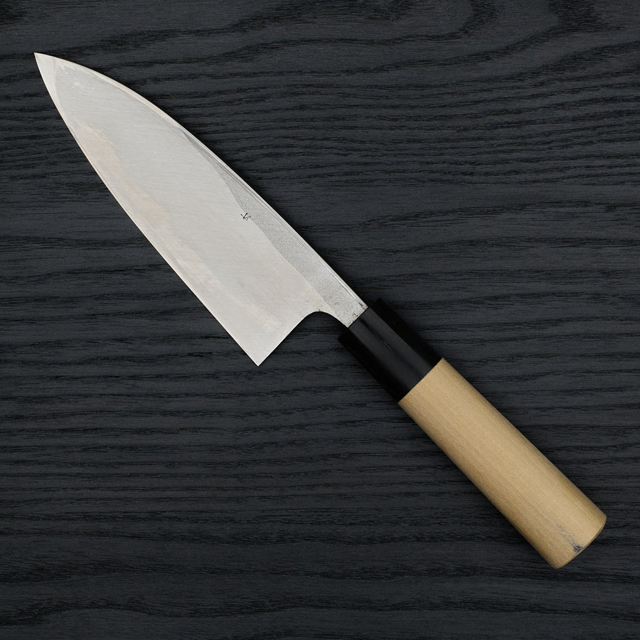 Morihei Munetsugu White #2 Deba 150mm Ho Wood Handle