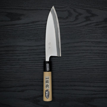 Morihei Munetsugu White #2 Deba 165mm Ho Wood Handle