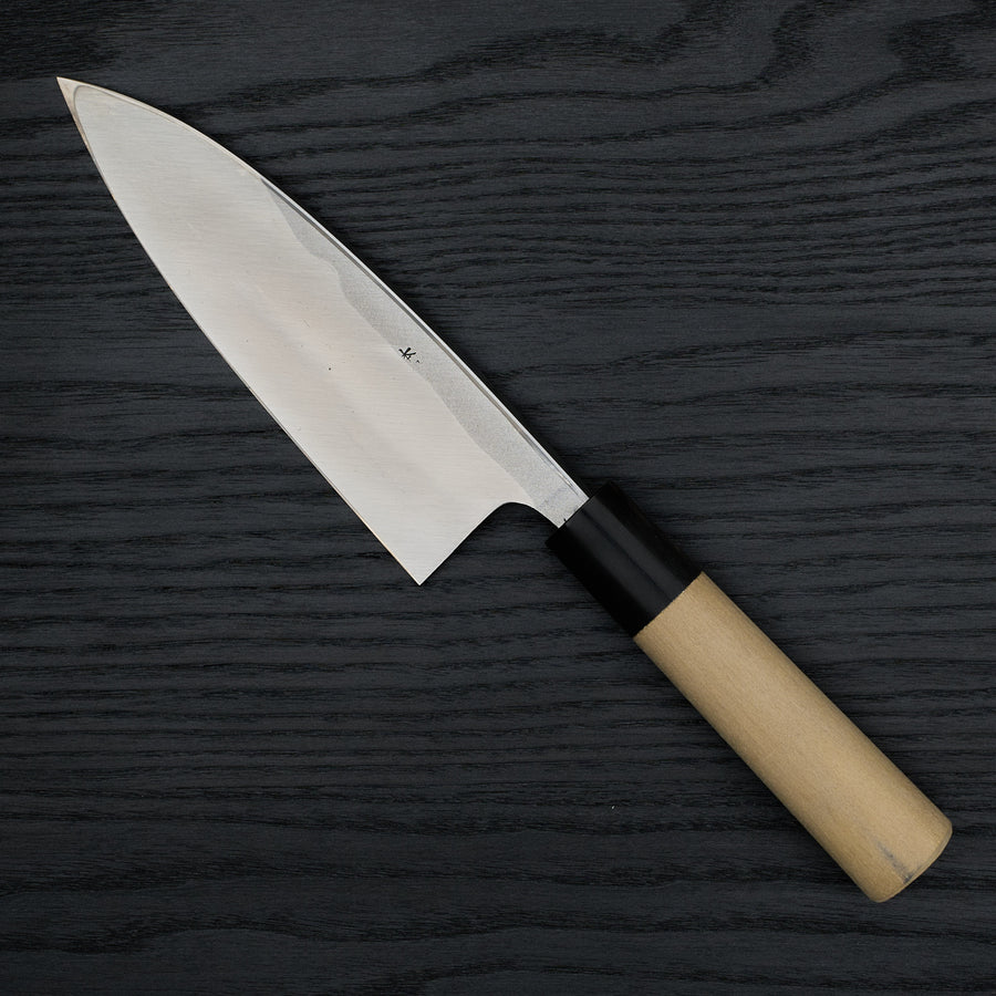 Morihei Munetsugu White #2 Deba 165mm Ho Wood Handle