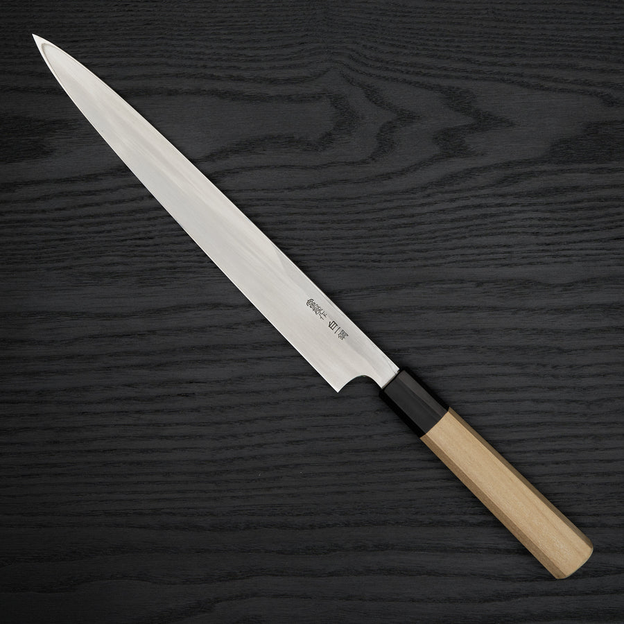 Hitohira Togashi White #1 Tachi Yanagiba 270mm Ho Wood Handle