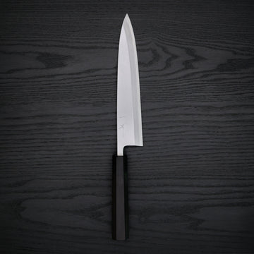 Hitohira Tanaka Manzo White #2 Mioroshi Deba 240mm Ebony Handle