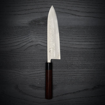 Hitohira Stainless Clad Chinese Cleaver 200mm Beechwood Handle