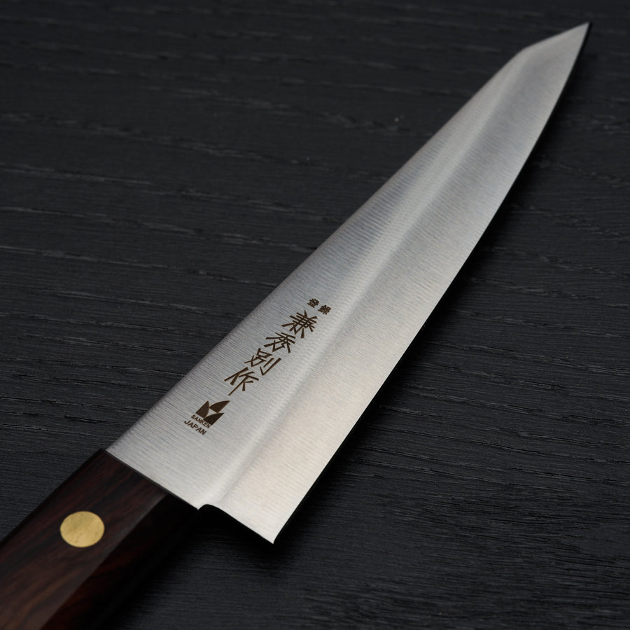 Kanehide Bessaku Honesuki Kaku 150mm Wood Handle
