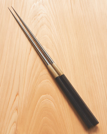Ebony Moribashi Chopstick 180mm Hexagonal