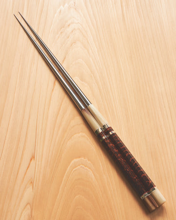 Snakewood Moribashi Chopstick 180mm Hexagonal